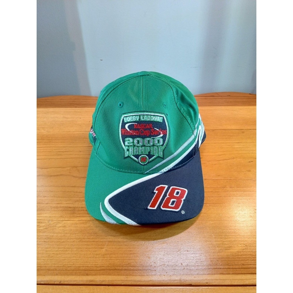Nascar Winston Cup Series Hat #18 Bobby Labonte 2000 Champion Chase Authentics🧢